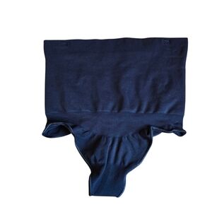 🔴 3/$15 SKIMS Black High-Waisted Seamless Thong Shapewear XL